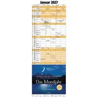 Mosaik-Meister Wandkalender Das Mondjahr 2027 - Familienkalender