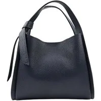 BRISE TASCHE Schultertasche Brise Echtleder Schultertasche in Beige – Mit Henkel & Crossbody Gurt (1-teilig, Tasche inkl. Schulterriemen), Abnehmbarer & verstellbarer Schulterriemen, Magnetverschluss