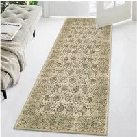 GarveeMore Teppich Boho Vintage Teppich Waschbar rutschfest Teppich, Höhe: 6.6 mm, Kurzflorteppich