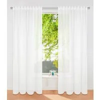 OTTO home Gardine Dolly (1 St), Multifunktionsband, transparent, Polyester, transparent, glatt, gewebt