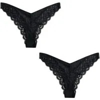 Next Brasilslip Spitzenslips im 2er-Pack, Brazilian (2-St)