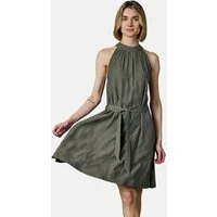Ragwear A-Linien-Kleid Angylee Print YOUMODO Leichtes Sommerkleid mit Neckholder und Bindegürtel