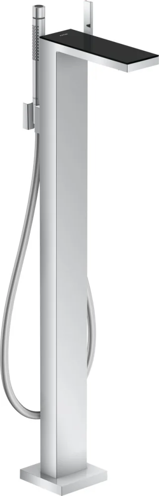 Hansgrohe Wannenmischer Axor MyEdition Fertigset zur Bodenmontage schwarz/chrom, 47440600 47440600