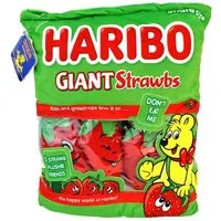BEMIRO Kuscheltier Haribo Tüte Plüsch XXL Erdbeer - ca. 40 cm (1-St)