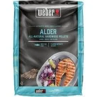 Holzpellets Erle, 8kg, Brennstoff für Smoker und Pelletgrills