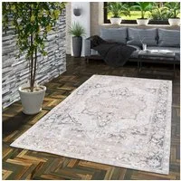 Pergamon Orientteppich Vintage Designerteppich Finesse Orient Keshan, Rechteckig, Höhe: 4 mm