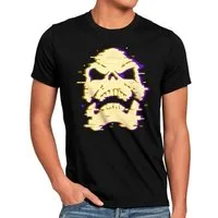 style3 T-Shirt Skeletor Glitch he-man skeletor masters of the universe