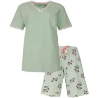 Tenderness Shorty Modischer Damen Schlafanzug kurz (2 tlg) Baumwolle