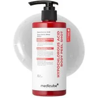 Medicube Bodylotion Hypochlorous Acid Body Peel Shot 280ml – Körperpeeling gegen Bacne für Rücken, Oberarme und weitere Problemzonen des Körpers, mit Reisextrakt, Centella Asiatica & Panthenol für beruhigte Haut