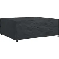 vidaXL Gartenmöbel-Schutzhülle Möbelbezug Uni Schwarz 300 x 250 x 100 cm 210D (1-St)