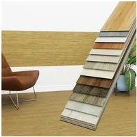 Hexim Vinylboden, Vinyldielen 0,97m² selbstklebend PVC Wandverkleidung Bodenbelag Holzoptik 91x15cm Paneele für Wand & Boden Holzdielen braun (7 Dielen Honey Oak - 2601-5)