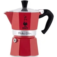BIALETTI Espressokocher, 0,13l Kaffeekanne, Aluminium, in hochwertiger Lackierung, 1 Tasse