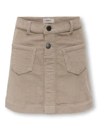 KIDS ONLY - KOGAMAZING GLOBAL HW CORD SKIRT PNT NOOS Goat - Gr. - 158
