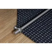 Garduna Treppenläuferstange Teppichstangen/Treppenstangen - Set inkl. Schrauböse (10-St)