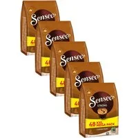 Senseo Kaffee Pads Strong stark kräftig 240 Getränke Kaffeepads XXL Pack, (Packung, 5er Pack)