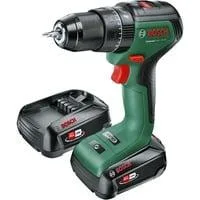 Akku-Schlagbohrschrauber UniversalImpact 18V-60 grün/schwarz, 2x Li-Ionen Akku 2,0Ah, Koffer, POWER FOR ALL ALLIANCE