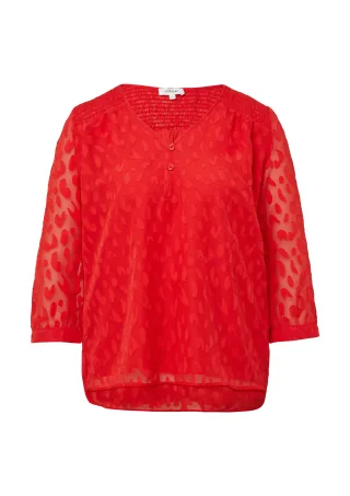 s.Oliver - Bluse rot - Gr. - 36