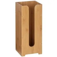 WENKO Toiletten-Ersatzrollenhalter Bambusa, aus Bambus