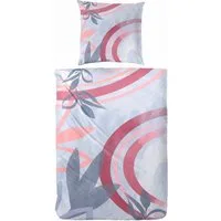 Primera Bettwäsche Art Deco, Satin, 2 teilig, mit großem Print