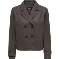 ONLY Kurzjacke ONLFREJA LIFE SHORT DB JACKET OTW NOOS Kunstfaser