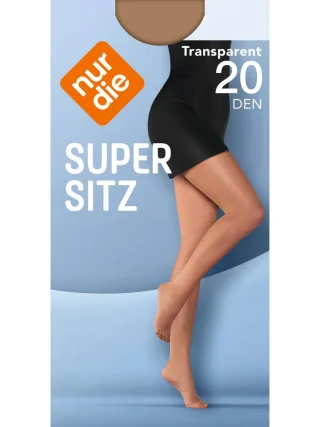 NUR DIE Damen Strumpfhose Supersitz 20 DEN