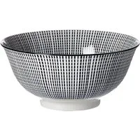 Ritzenhoff & Breker Müslischale Takeo Stripes Müsli, Porzellan