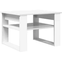 vidaXL Couchtisch Couchtisch Weiß 64 x 54 x 44 cm Holzwerkstoff (1-St)