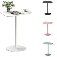 FLEXISPOT Ablagetisch Beistelltisch aus Stahl – Stabil & Farbvielfalt, Gartentisch (für Wohnzimmer, Bett, Balkon oder Garten, – Als Sofatisch, Nachttisch oder Outdoor-Tisch), für drinnen & draußen, einfache Montage, Tragkraft 20 kg