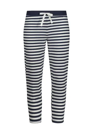 SKINY - Skiny Damen Hose 3/4 Night In Mix & Match navyblazer stripes - Gr. - 38