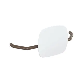 Hewi 801 Rückenstütze 801.51.907184 Wandabstand 230mm, Lehne signalweiß, umbra