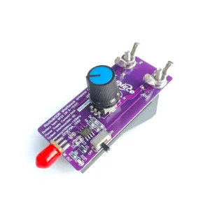 Active SDR Loop Antenna Amplifier 100kHz-120MHz Low-Noise Adjustable Gain for Shortwave Radio