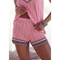Vivance Dreams by Lascana Schlafshorts (1-tlg) in schönem Ethno-Design