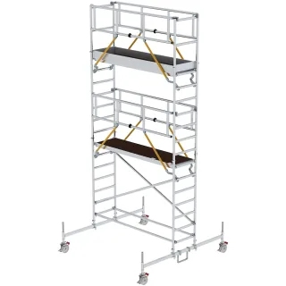 Munk Rollgerüst SG 0,75 x 2,45 m mit Fahrbalken - 155444
