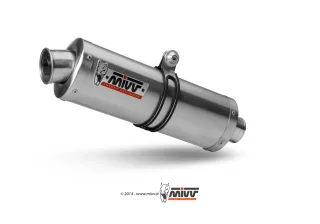 Sport Auspuff MIVV Oval Edelstahl Honda CBR 600 F Bj. 2001-2010 Typ: PC35 +ABE