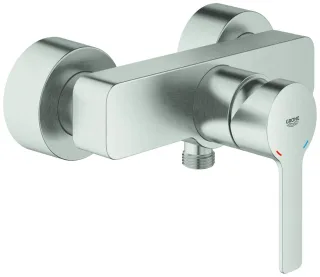 GROHE EH-Brausebatterie Lineare 33865 Wandmontage supersteel, 33865DC1 33865DC1