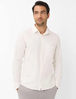 Brax Herren Hemd Style HAROLD chalk white, cremeweiß, Gr. XXXL