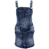 Girls Fashion Latzrock Mädchen Rock, Jeansrock, Stretch-Rock, M429e