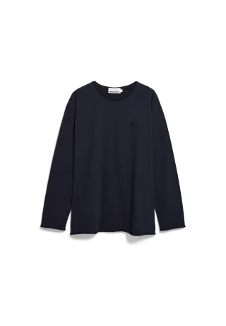 Armedangels - JAAMES LONGSLEEVE BRUSHED night sky - Gr. - XL