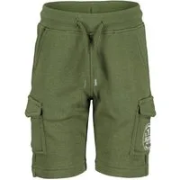 Blue Seven Cargobermudas Blue Seven Jungen Bermuda kurze Hose Schlupfhose tee grün (1-tlg., kein Set)