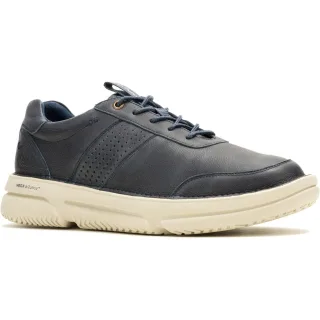 Hush Puppies Baylor Leder Herren Sneakers in Marineblau