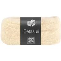 LANA GROSSA SETASURI Häkelwolle, 212 m (Feines Lace-Garn aus Alpaka (Suri) und Seide), 25 g