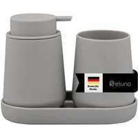 eluno Badaccessoire-Set TESERO 3tlg. Soft-Touch, 3 tlg.