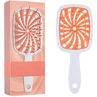Forrlite Haarbürsten-Set Heat UNbrush!! UNbrush Plus Entwirrbürste für sanftes und effektives, Entwirren bei nassen oder trockenen zerbrechlichen Haartypen – 84 UltraFlex-Borsten, ultraleichte, antistatische, belüftete