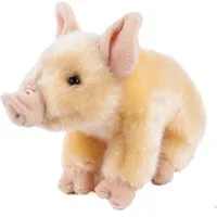 Teddys Rothenburg Kuscheltier Schwein klein sitzend 20 cm Plüschschwein