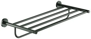GROHE Multi-Badetuchhalter Essentials 40800 604mm hard graphite gebürstet, 40800AL1 40800AL1