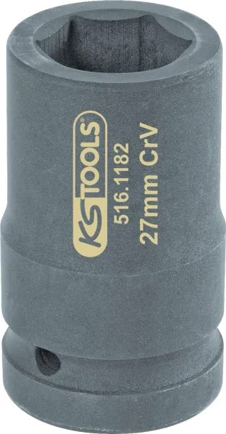 KS Tools 1" 6-Kant Stecknuss SW 27 mm - 516.1182
