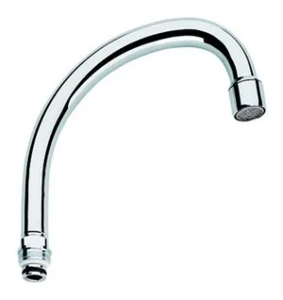 Grohe Rohrauslauf 13072 schwenkbar Ausladung 140mm M22 x 1 chrom, 13072000 13072000