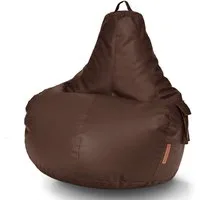 Green Bean Sitzsack Gaming-Sitzsack Kunstleder Cozy (Indoor und Outdoor, abwaschbarer Bezug), Bean Bag Sitzkissen Sitzpuff Sitzsessel Bodenkissen Lounge