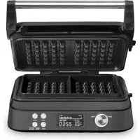 Gastroback Waffeleisen Waffeleisen Advanced Control 42449 BLACK EDITION, 1600 W