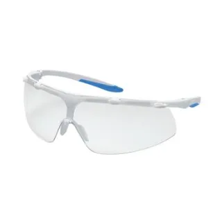 uvex Bügelbrille super fit CR weiß, hellblau blau/weiß - 9178500